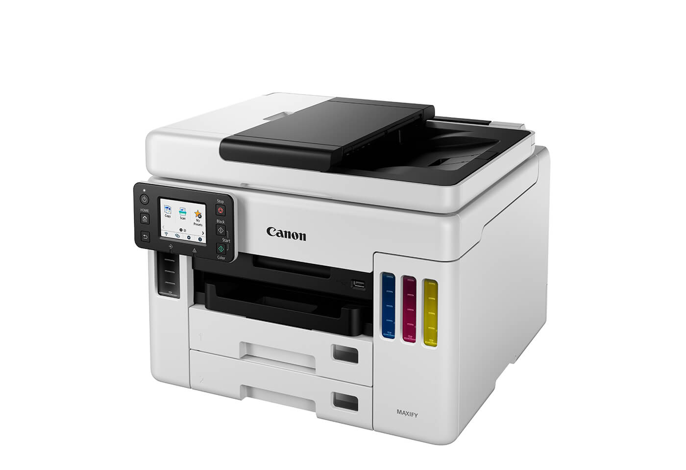 Side profile image of MAXIFY GX7060 MegaTank office printer
