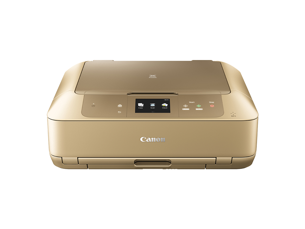 Canon PIXMA MG7766 Inkjet All-in-One printer gold front