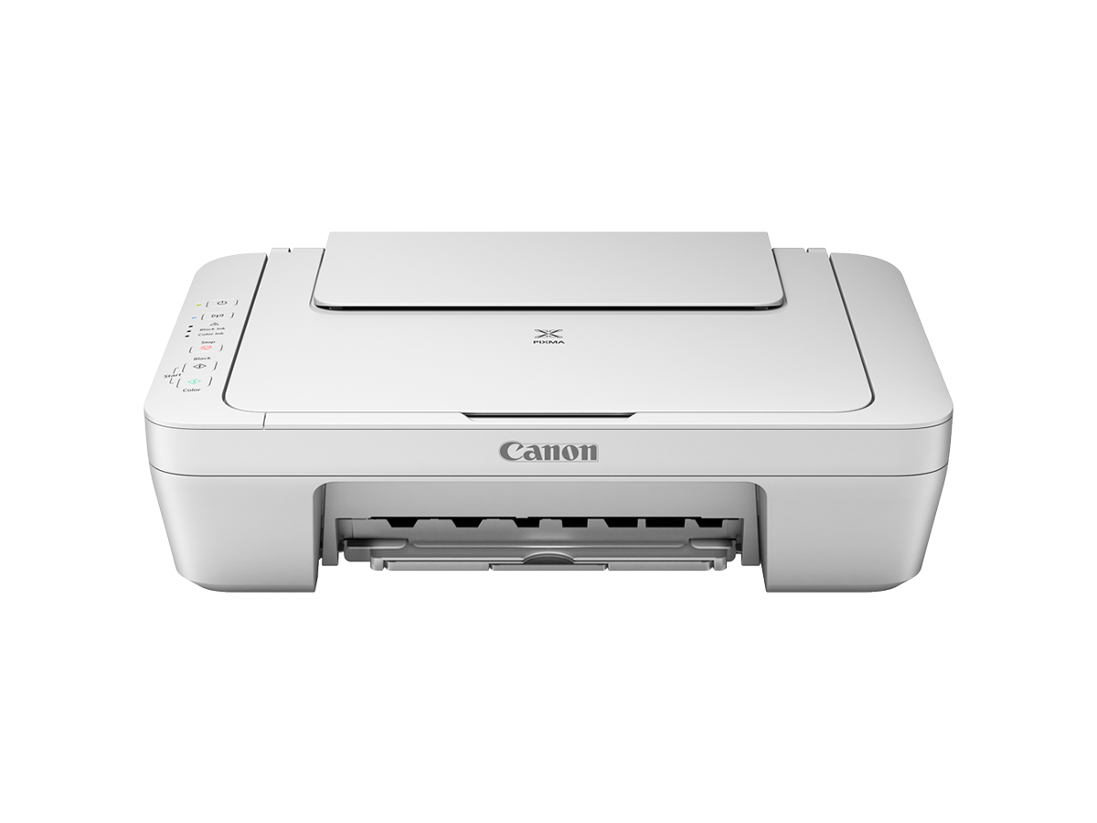Canon PIXMA MG2960 white front closed
