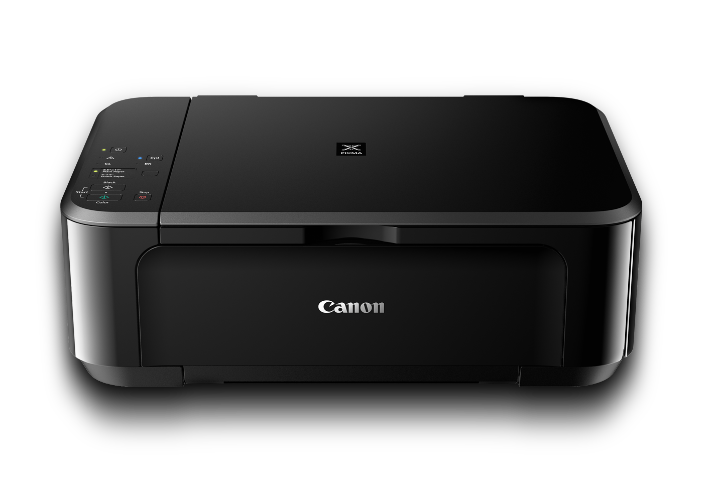 Canon PIXMA MG3660 black front closed