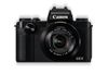 Canon PowerShot G5 X black front