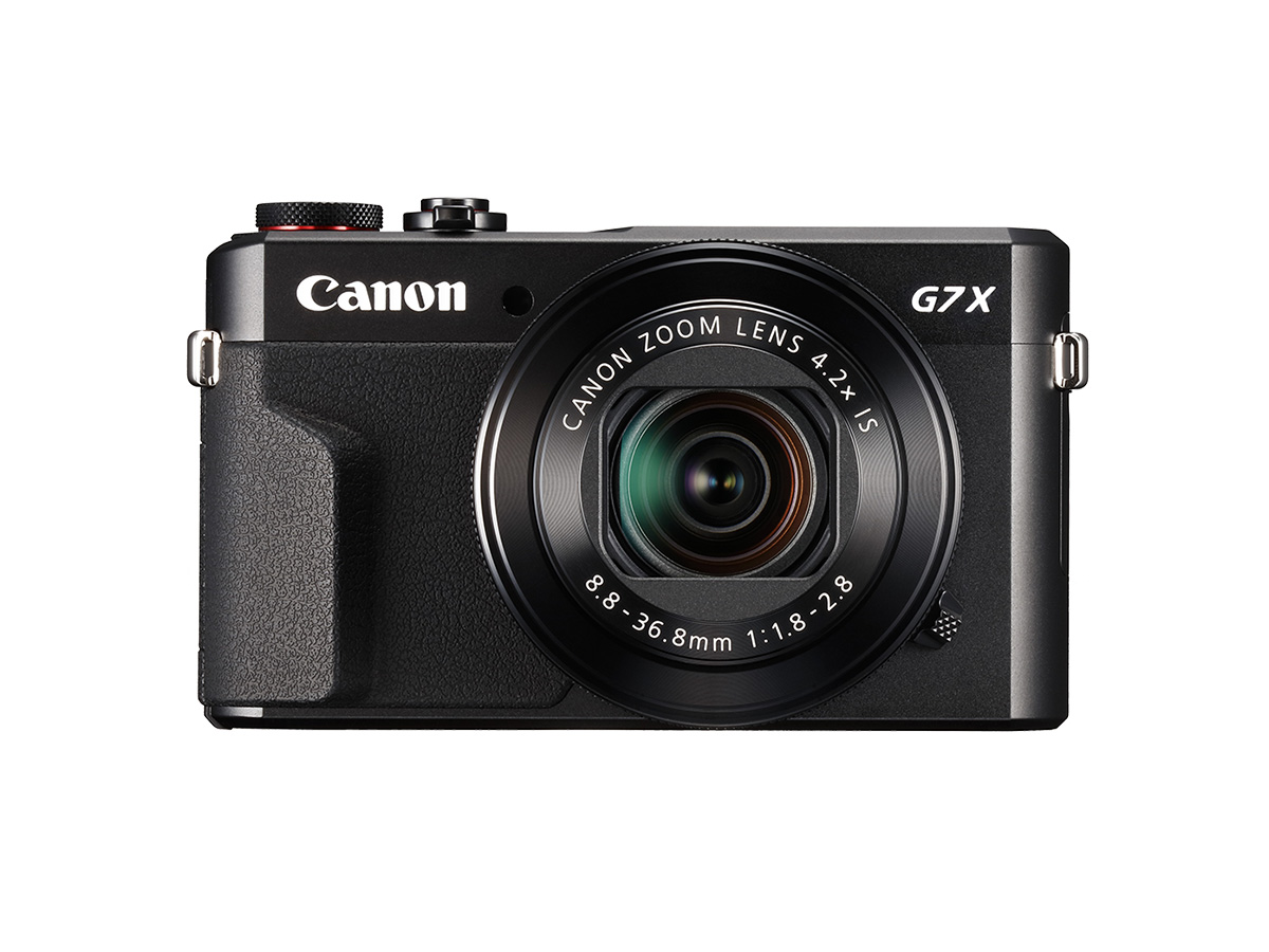 PowerShot G7X Mark II compact camera black front