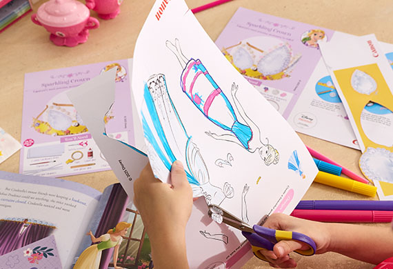 Disney Printables Tile Banner Interactive