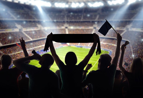 Image of fans watching a sporting event
