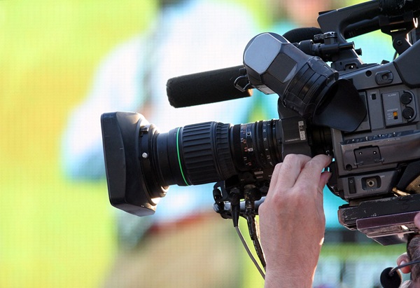 In situ image of Canon broadcast gear