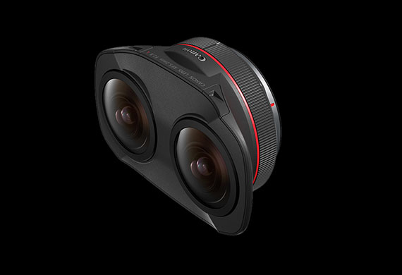 Canon dual fisheye lens