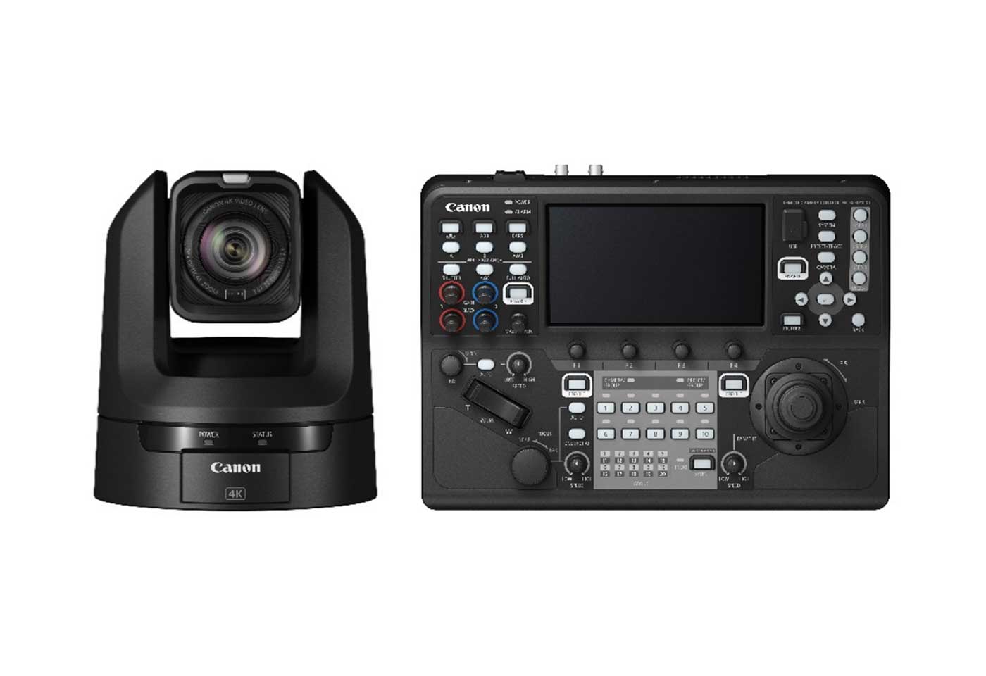 Canon introduces the CRN100 4K PTZ camera and RCIP1000 professional