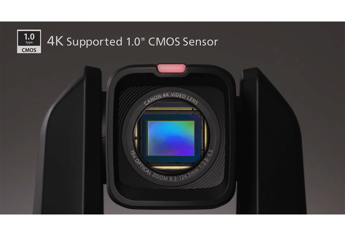 Large 1" 4K CMOS Sensor 