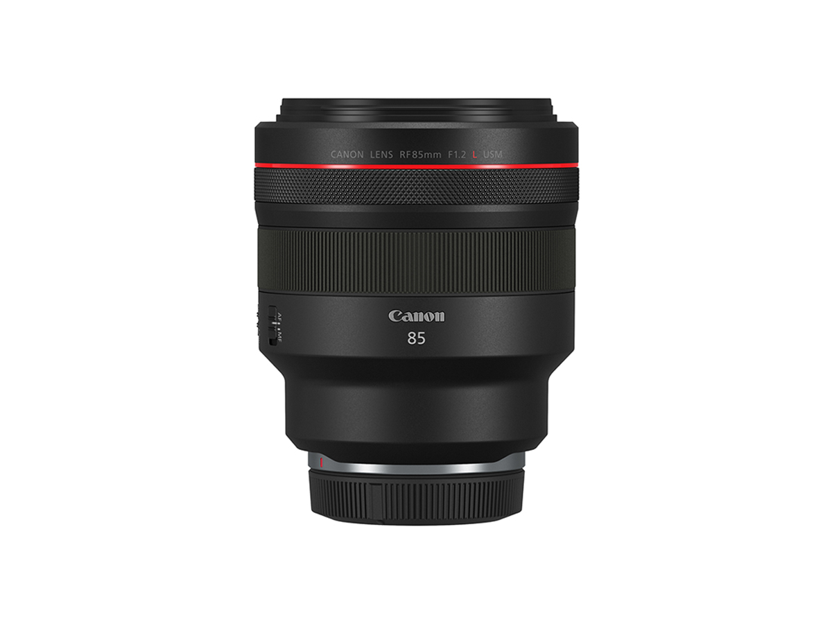 Product image of RF 85mm f1.2L USM prime lens