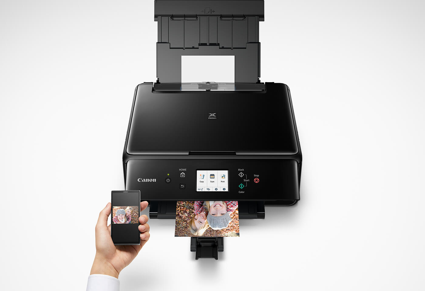 Wireless printing using app and on PIXMA HOME TS6260