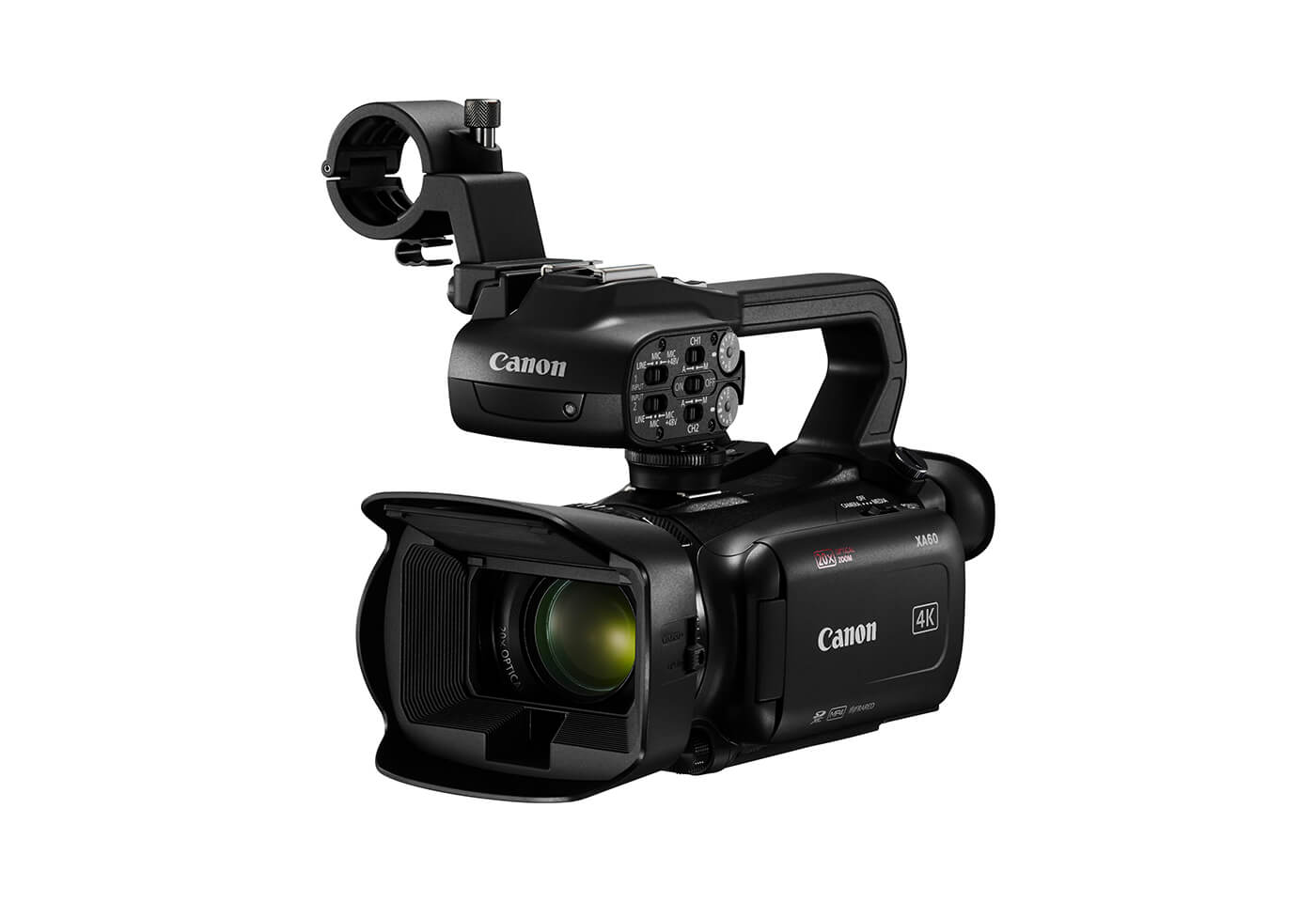 Product image of XA60 professional camcorder with USB Video Class (UVC) support