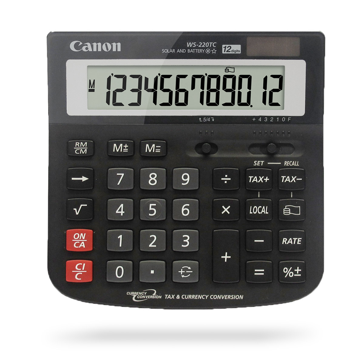 Canon large WS-220TC desktop calculator