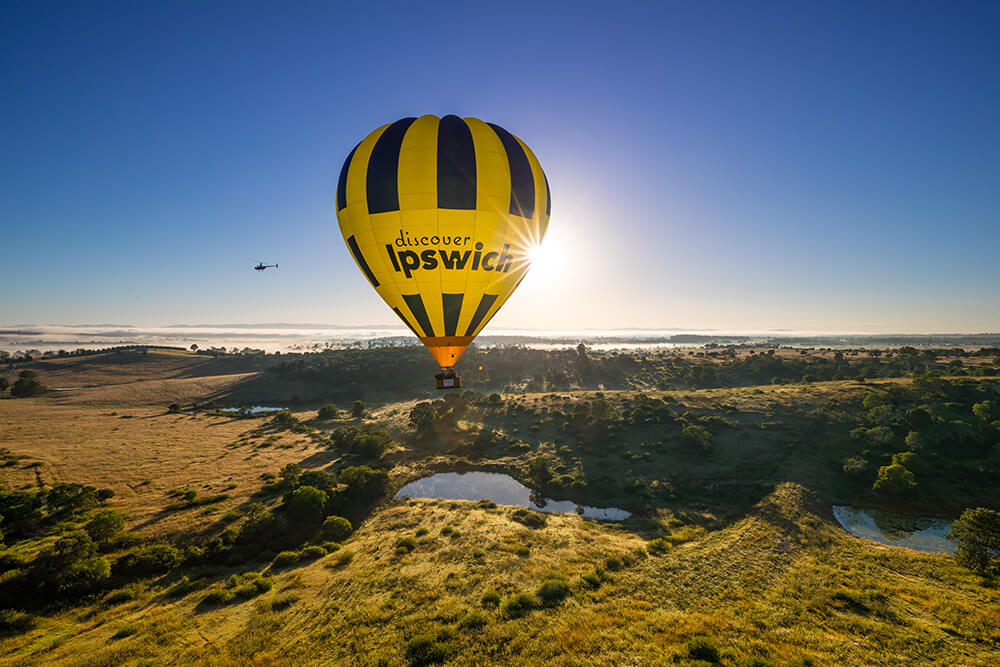 Image of Hot Air Balloon at Ipswich by Jay Collier