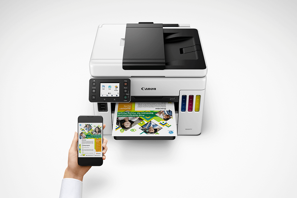 Mobile printing with Canon MegaTank printers