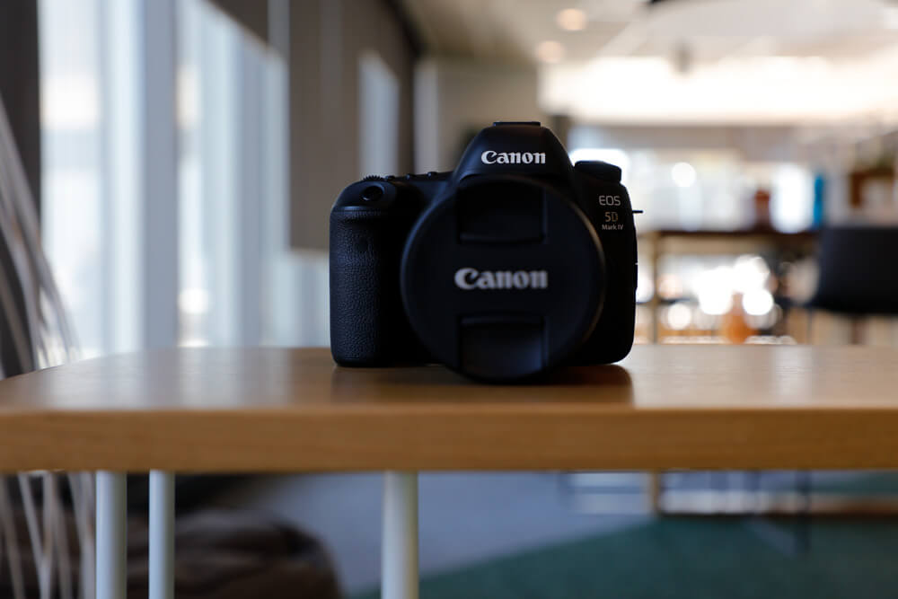 example of field of view with a Full Frame camera and a 50mm lens
