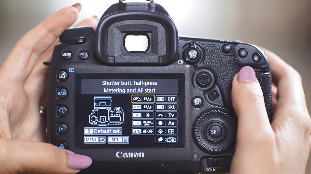 How to Use Back Button Focus Canon Australia How to Use Back Button Focus Canon Australia