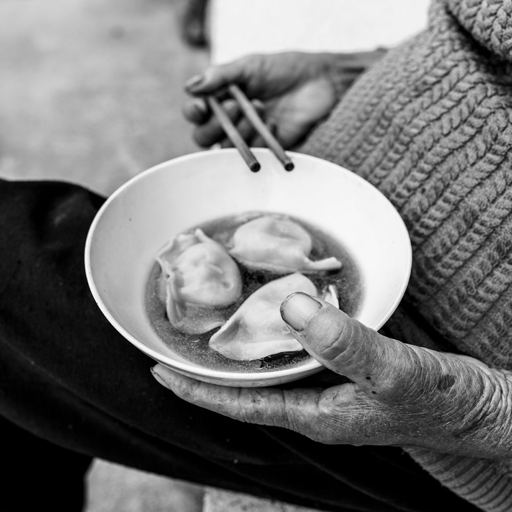 Dumpling soup