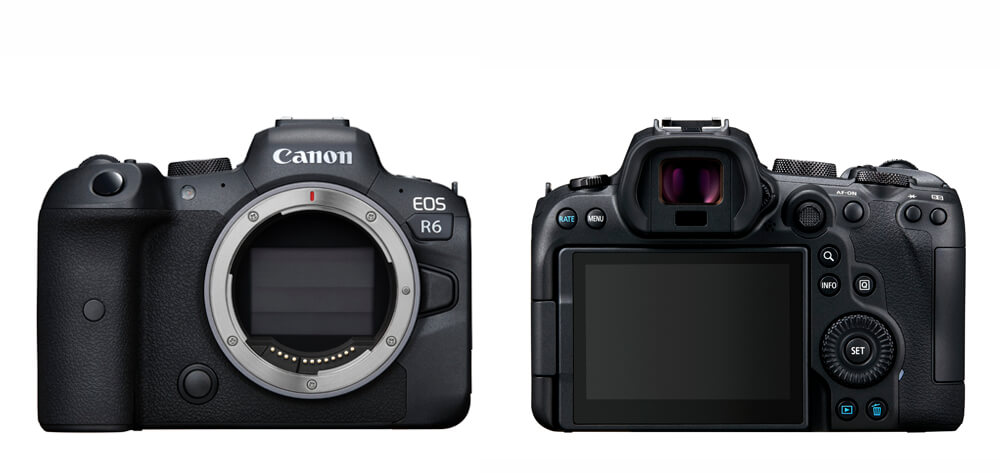 Front and Back image of EOS R6