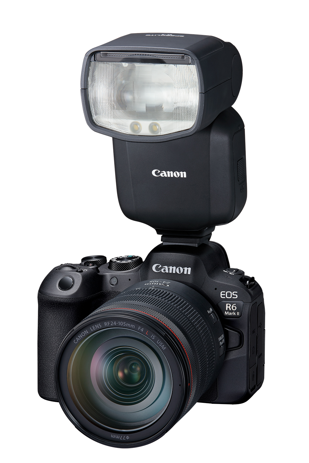 EOS R6 Mark II with the Speedlite EL-5