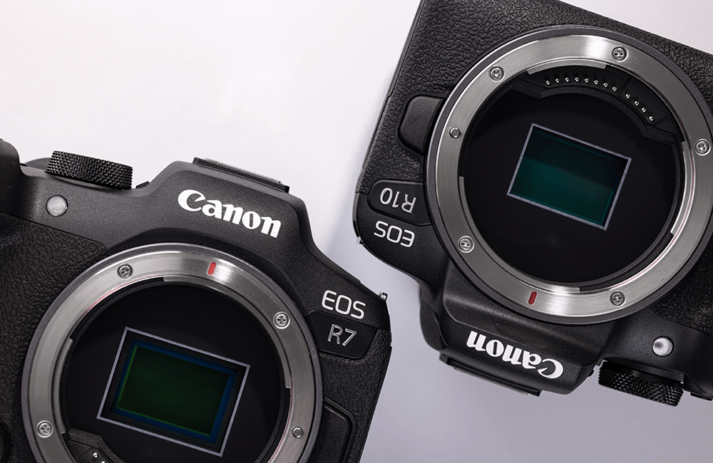 EOS R7 and EOS R10 mirrorless cameras