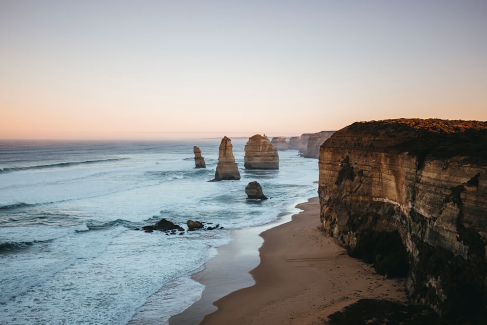 Image of the Twelve Apostles, Victoria. Shot by Kirk Richard