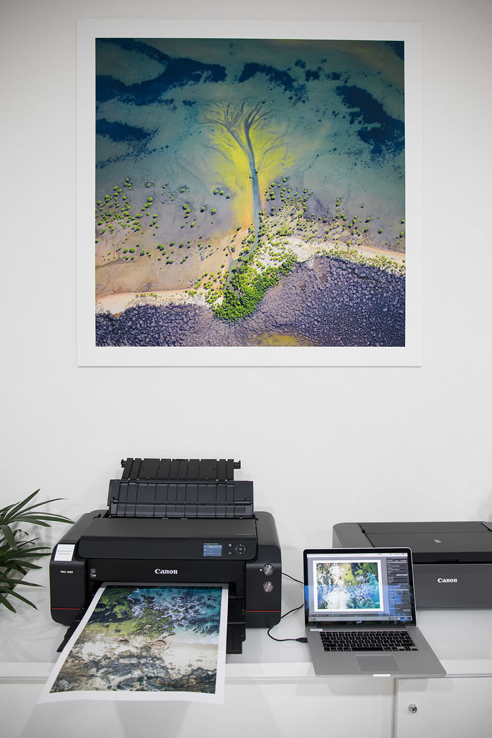Image of a Canon imagePROGRAF PRO-1000 printer.
