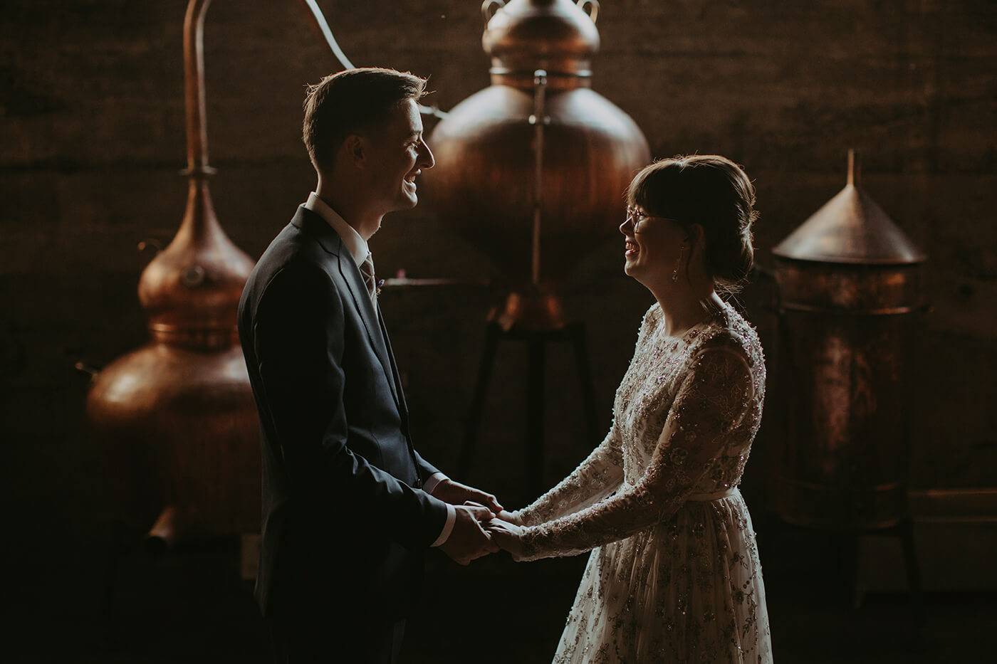 Couple holding hands taken by James Simmons