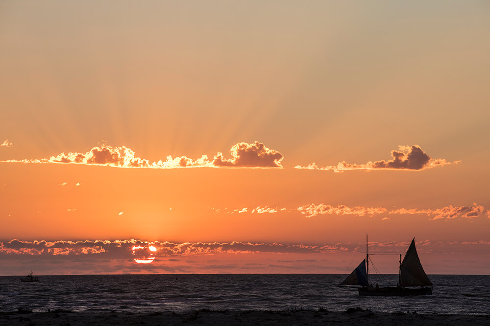 sunrise in Morondava. Shot by Jay Collier