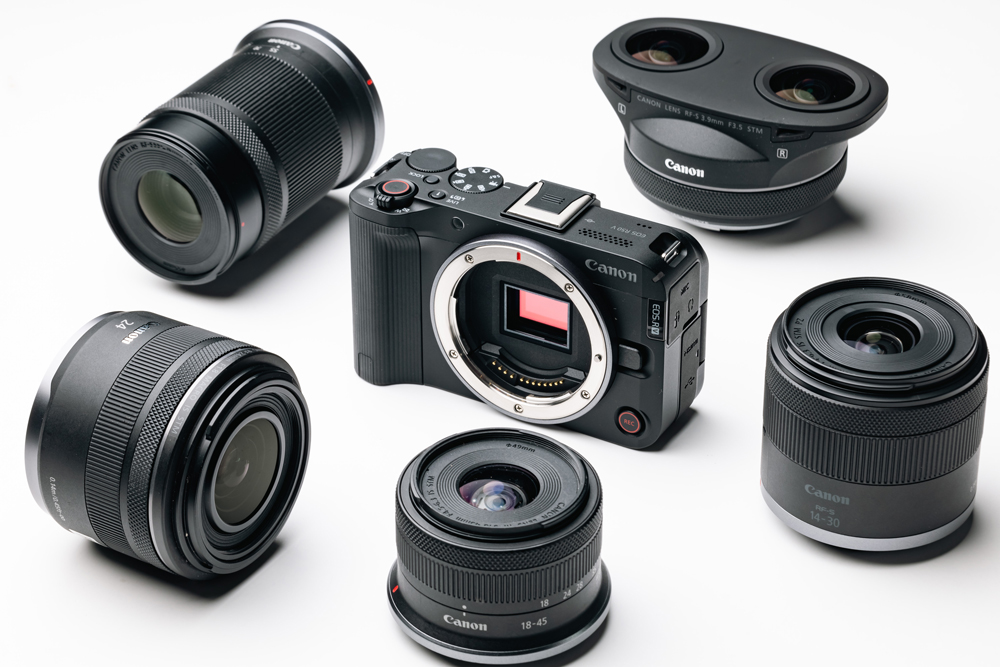 Image of Canon EOS R V with Lenses