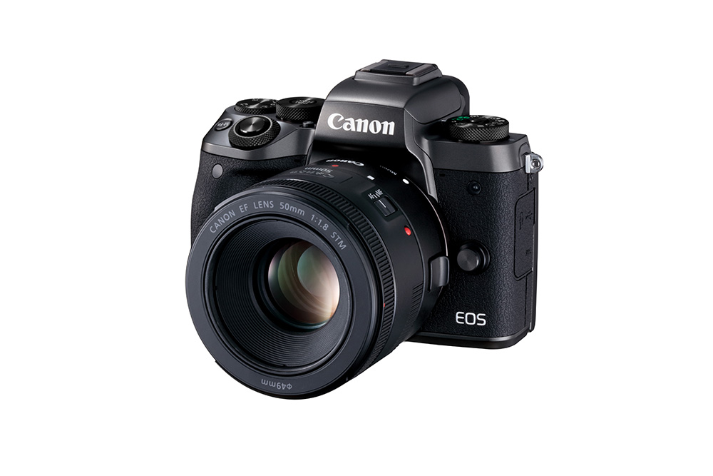 Canon EOS front on angle image
