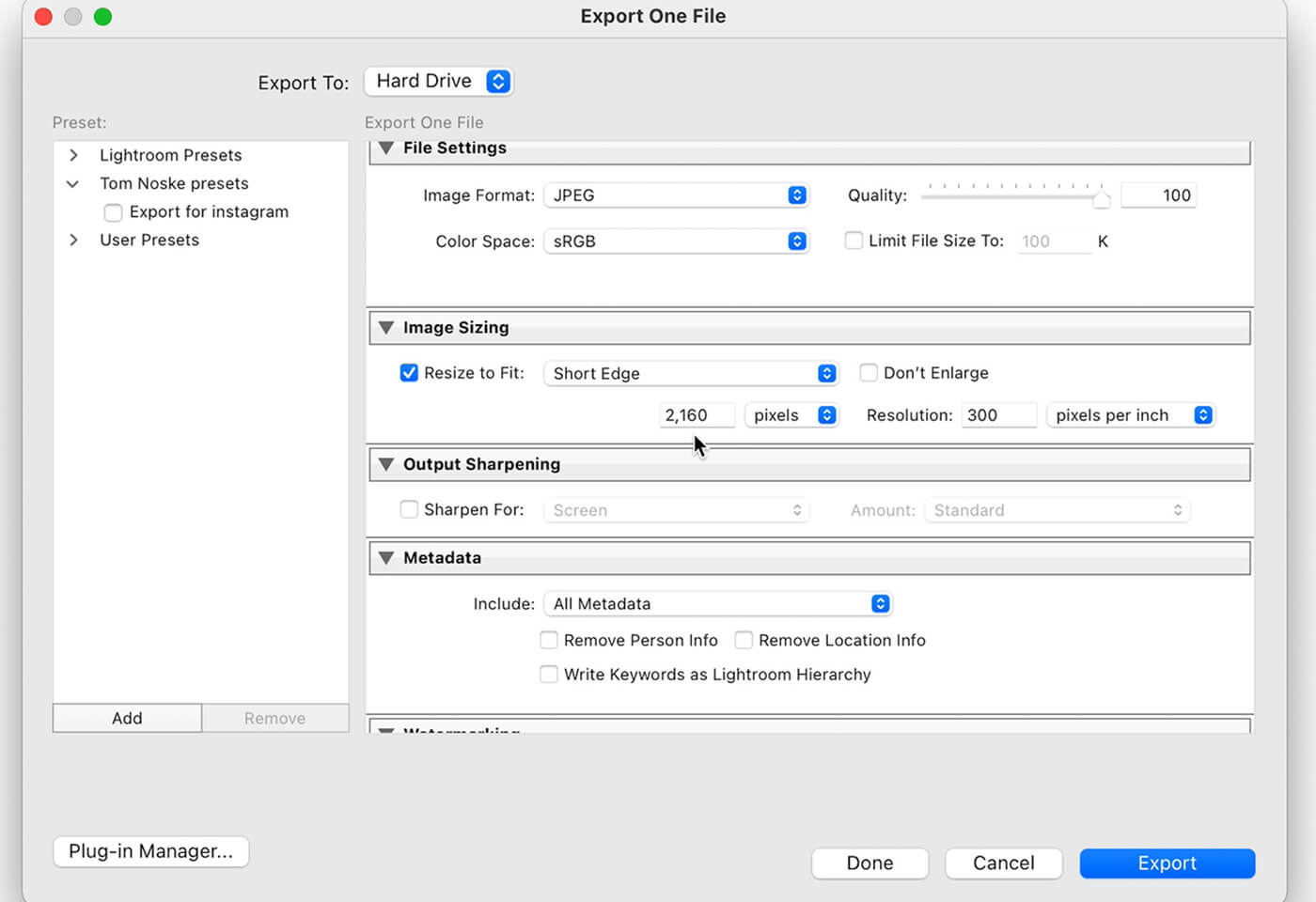 Post Production Workflow Tips