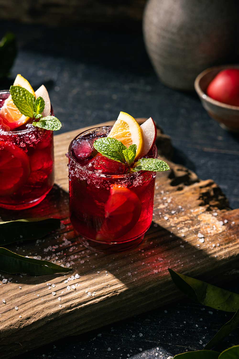 Image of sangria cocktails by Reuben Looi