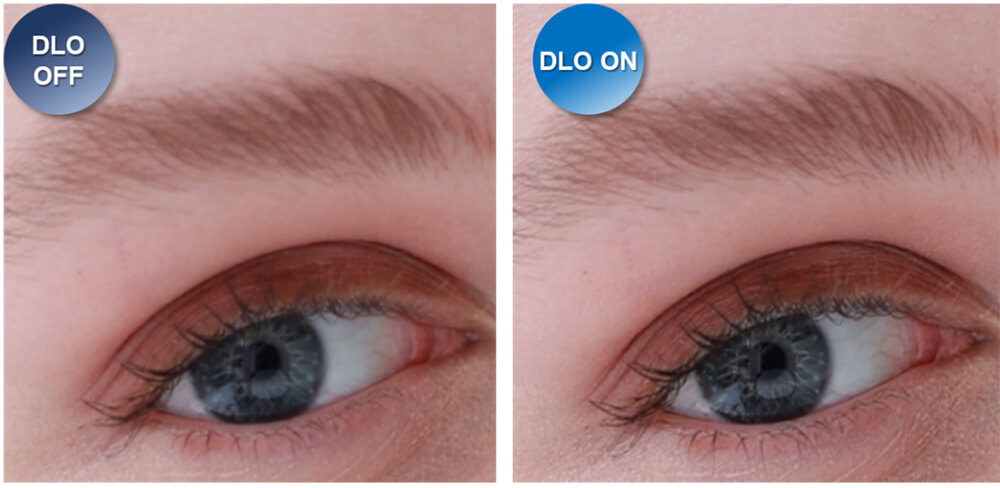 DLO off and on photographed with the EOS R6 & RF 85mm f/2 Macro IS STM 