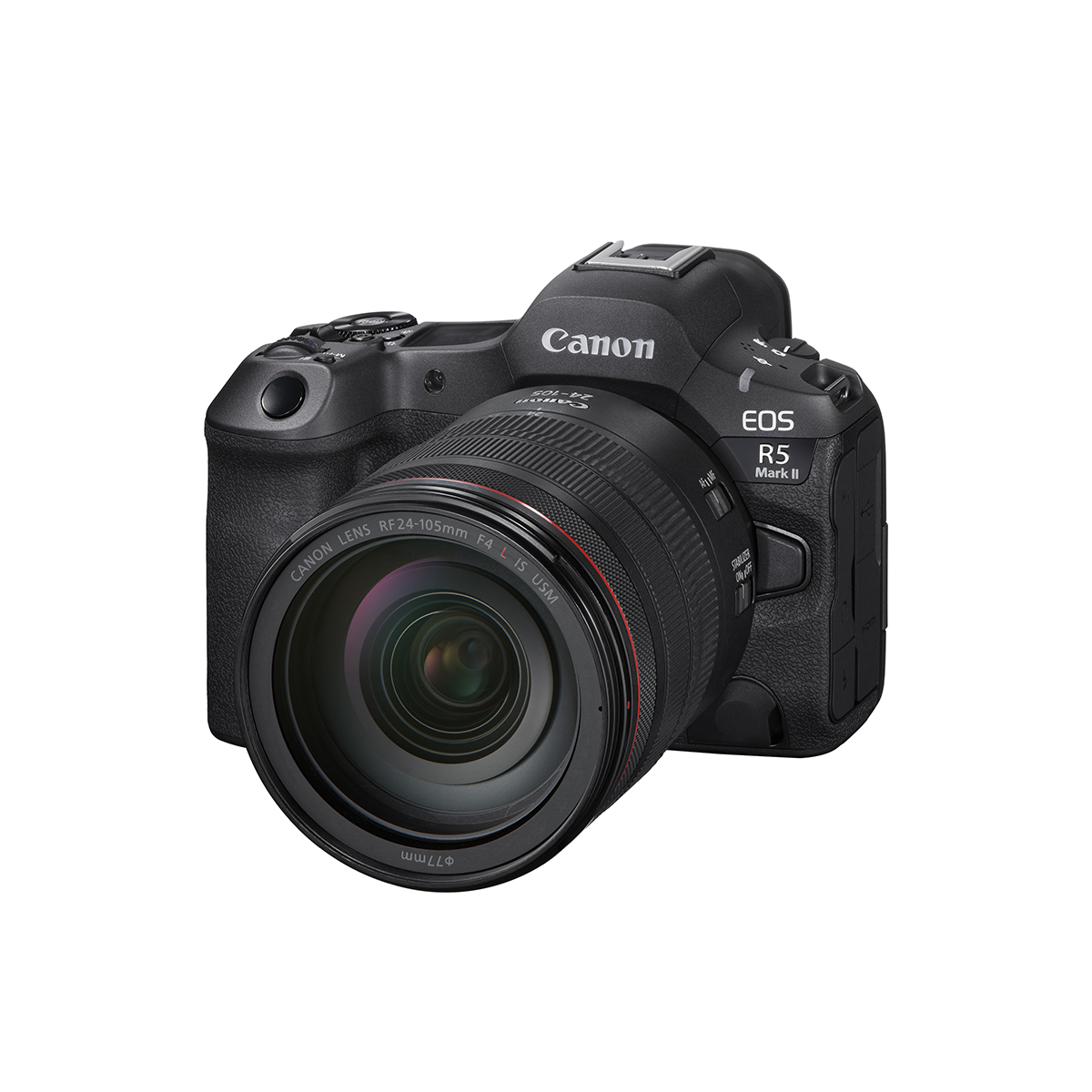 EOS R5 Mark II Side View