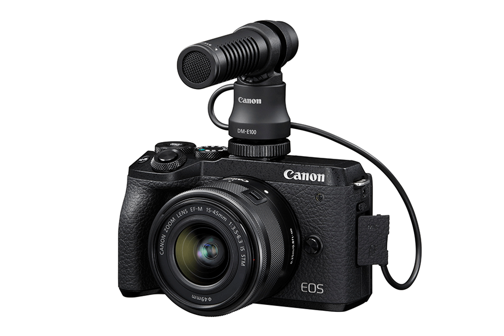 Canon EOS M6 Mark II camera with Electronic View Finder