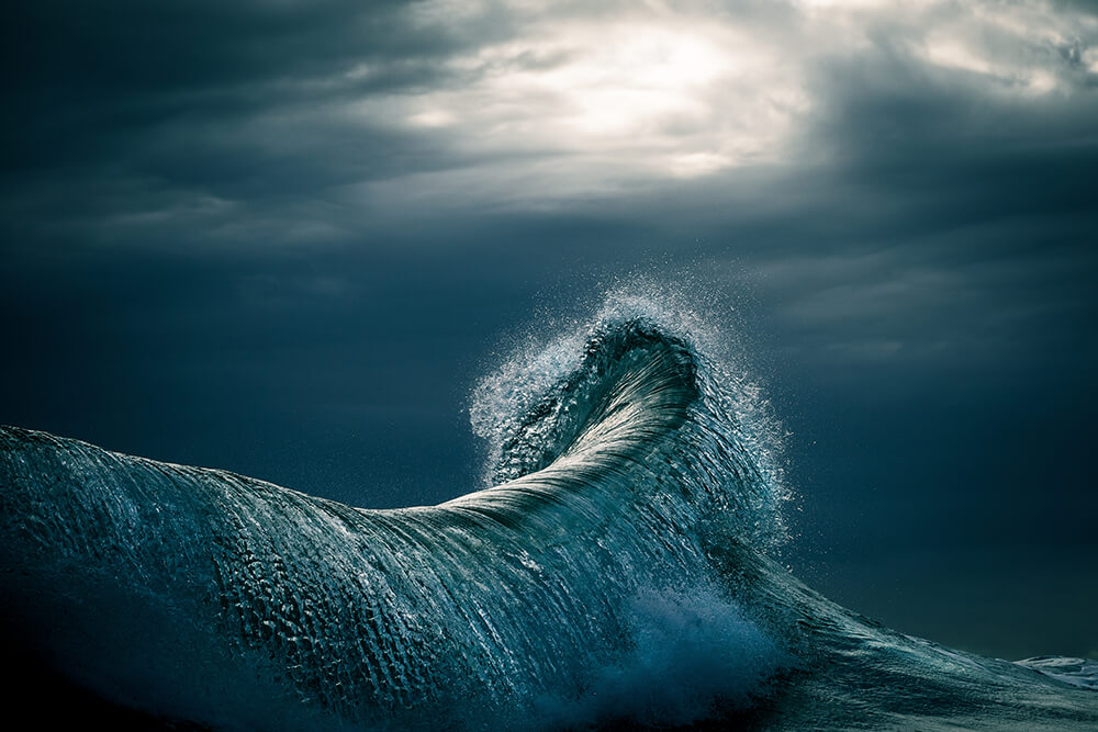Ocean Wave by Warren Keelan