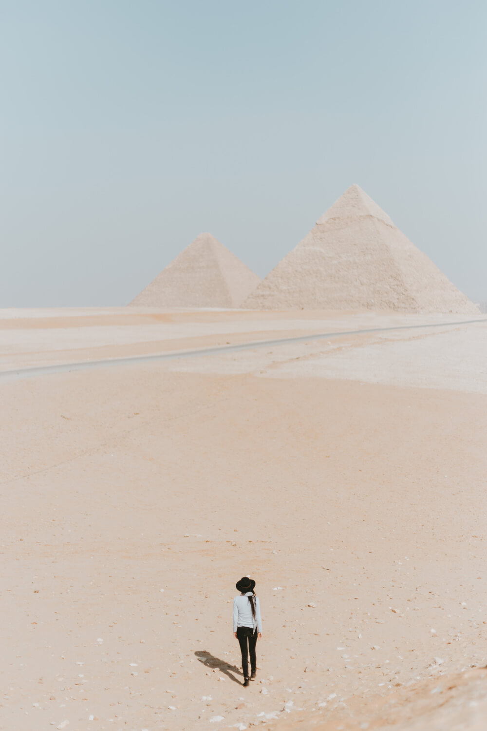 The Giza Pyramid Complex. Image by Jona Grey