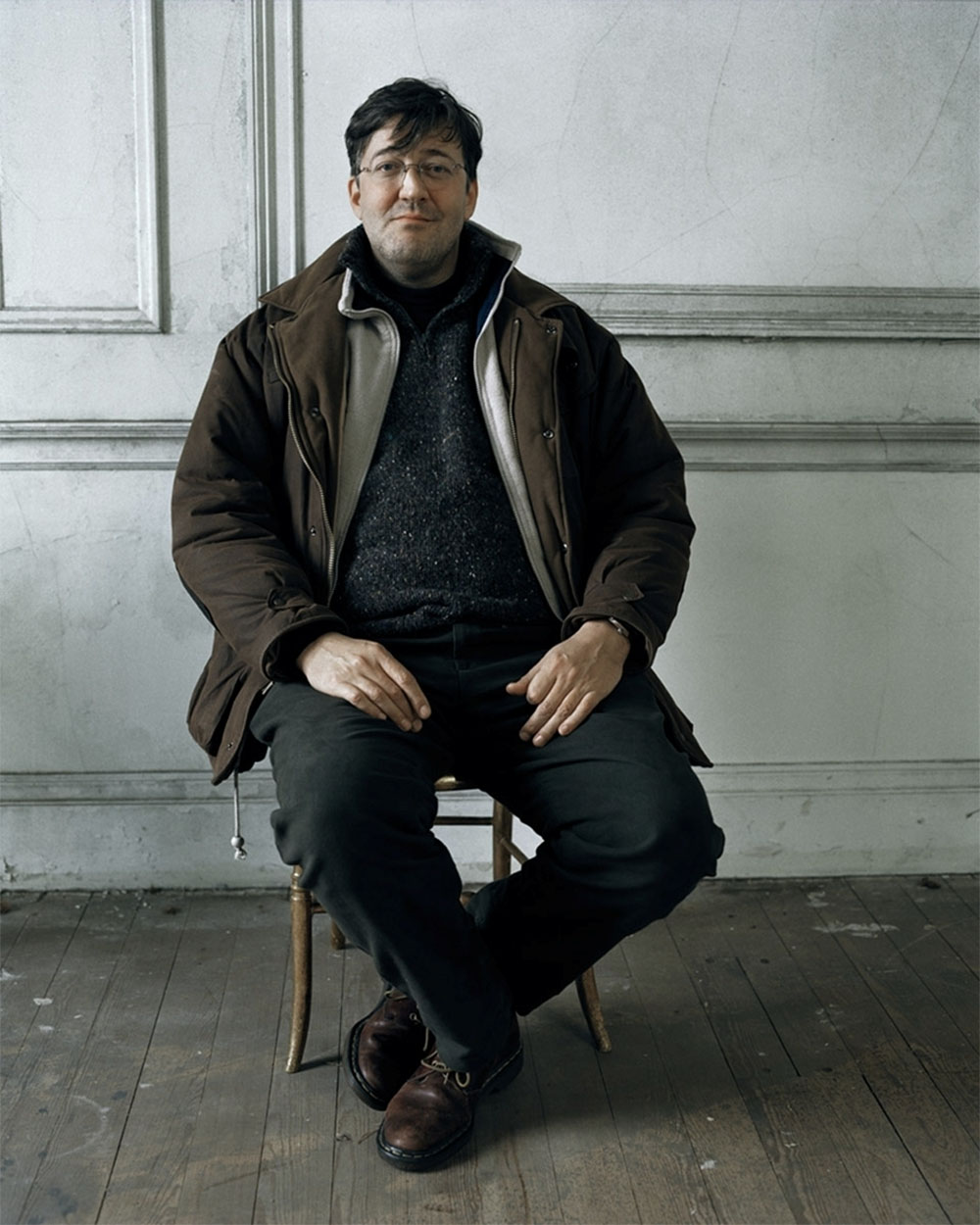 Portrait image of Stephen Fry