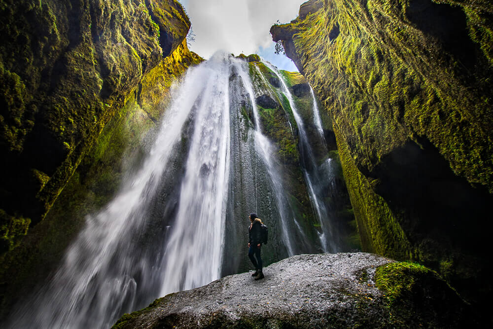 Gljúfrafoss waterfall. Image by Steph Vella