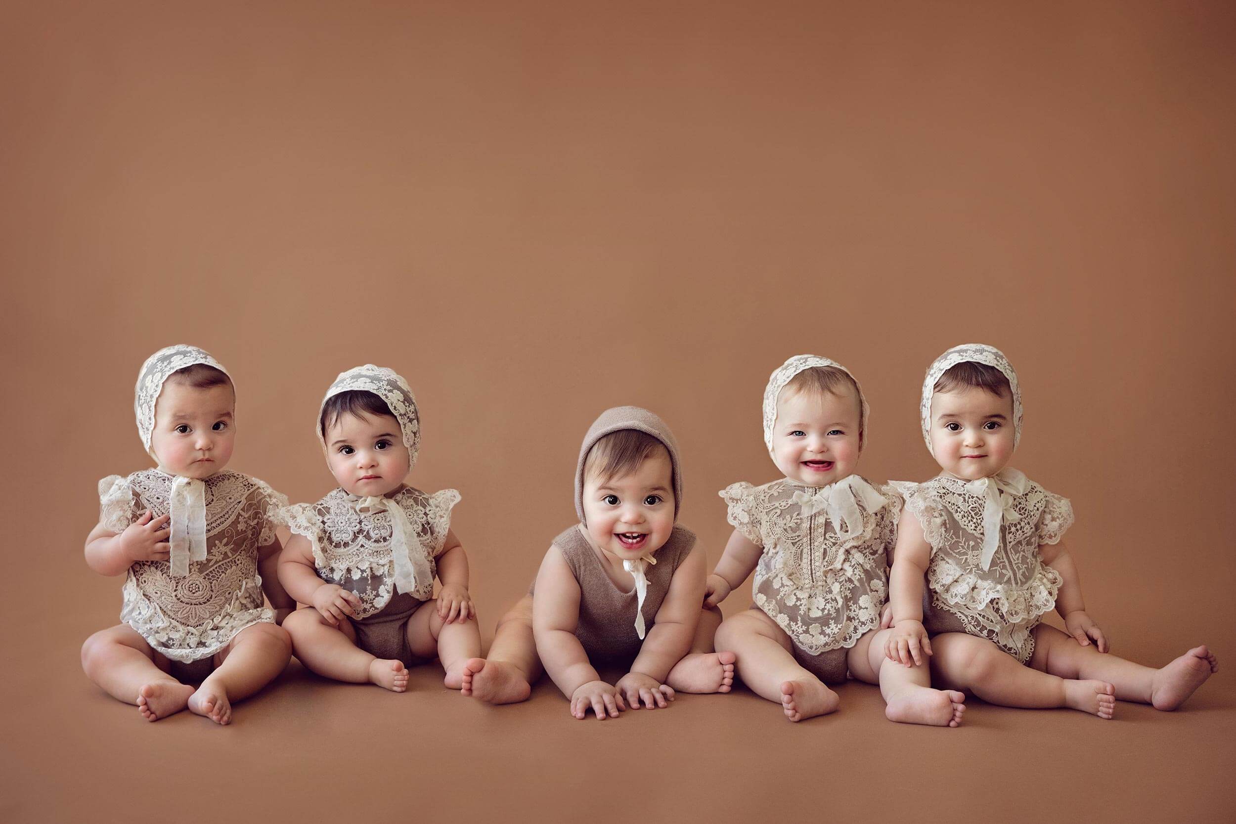 Kelly Brown Tucci Quintuplets