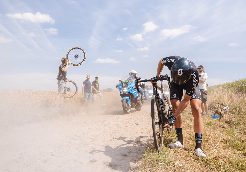 Photographing Tour de France Harry Talbot