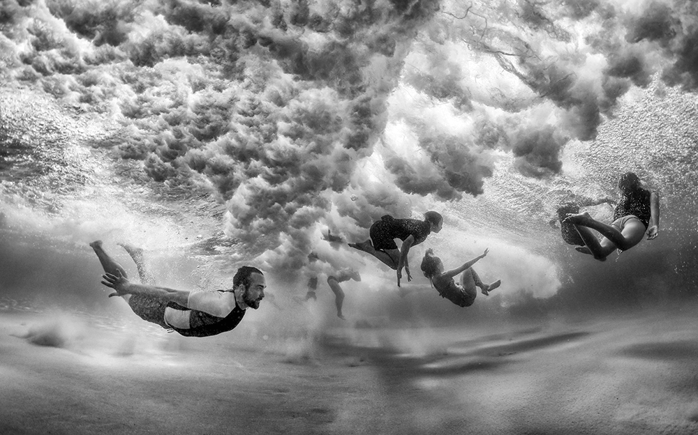 Alex Coppel captured this underwater shot during beautiful conditions at South Broulee, South Coast NSW. Canon 5D Mark III, EF15mm f/2.8 Fisheye lens. 1/3200s @ f5.6, ISO 500.