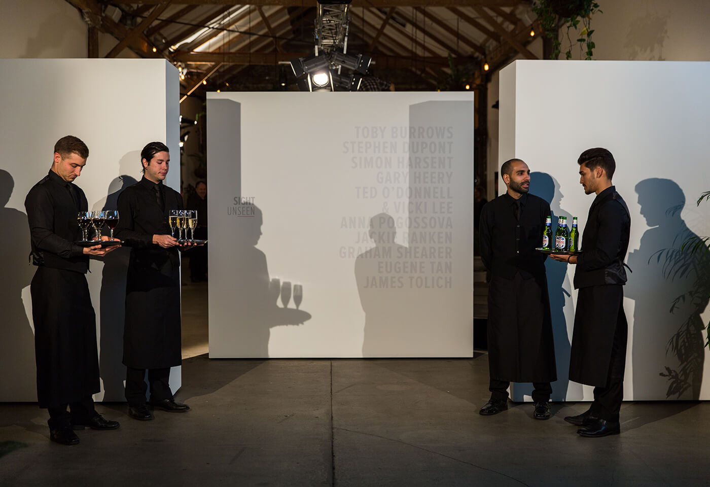 Image of waiters at event