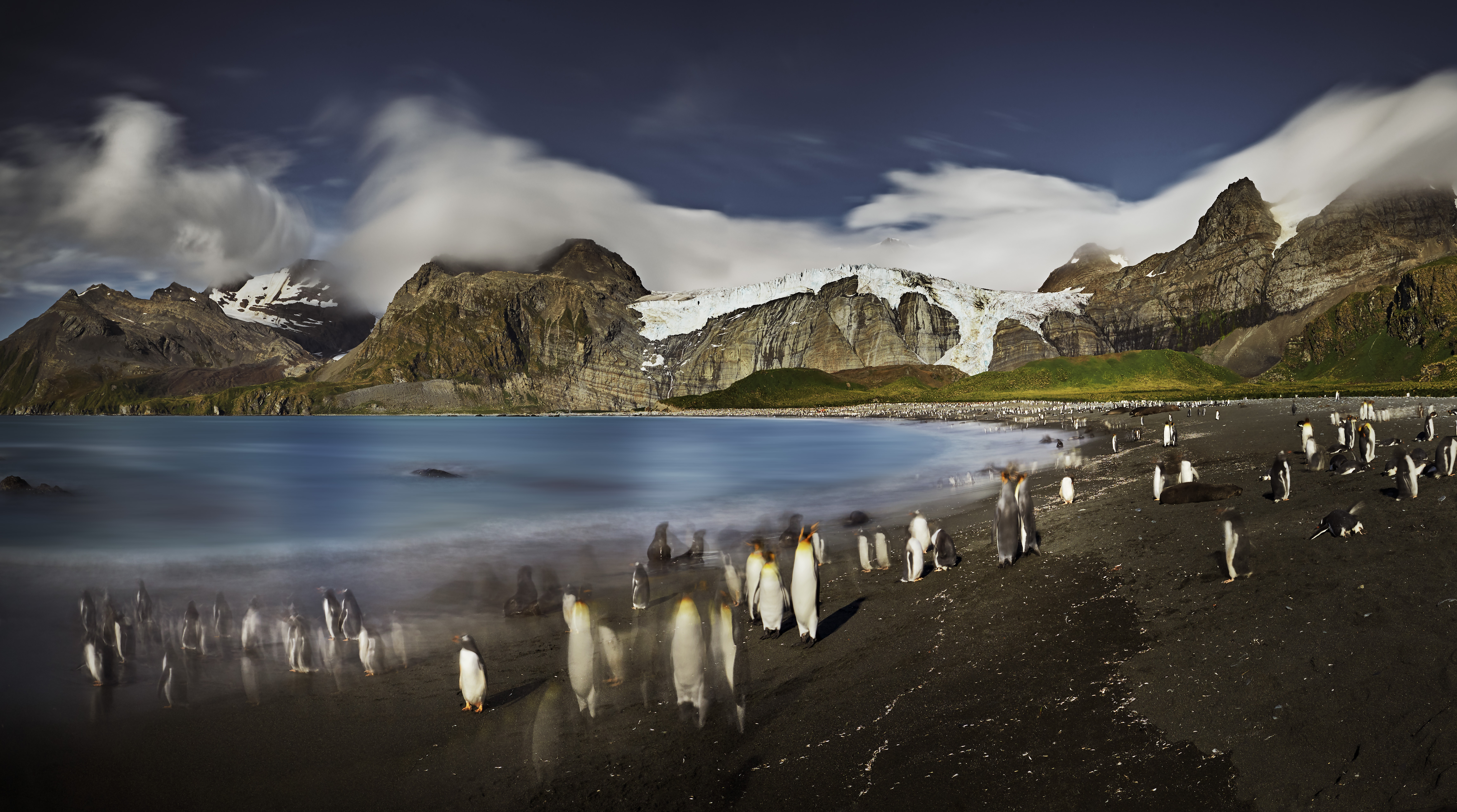 Photographing the Himalayas of Antarctica