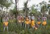 portrait of the Wardaman people before a Bungar ceremony, image by Dylan River