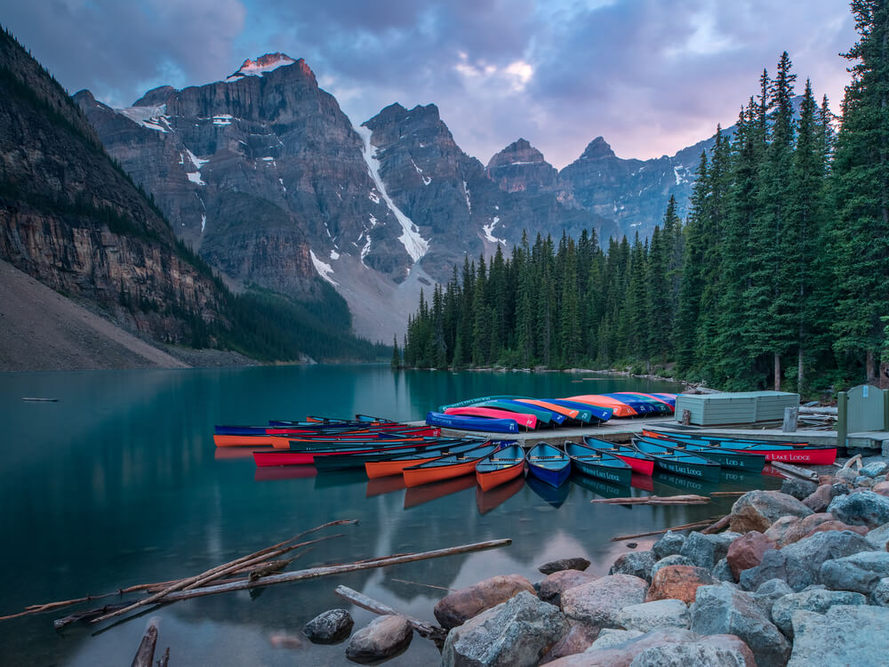 Moraine Lake. Image by Tony Irving