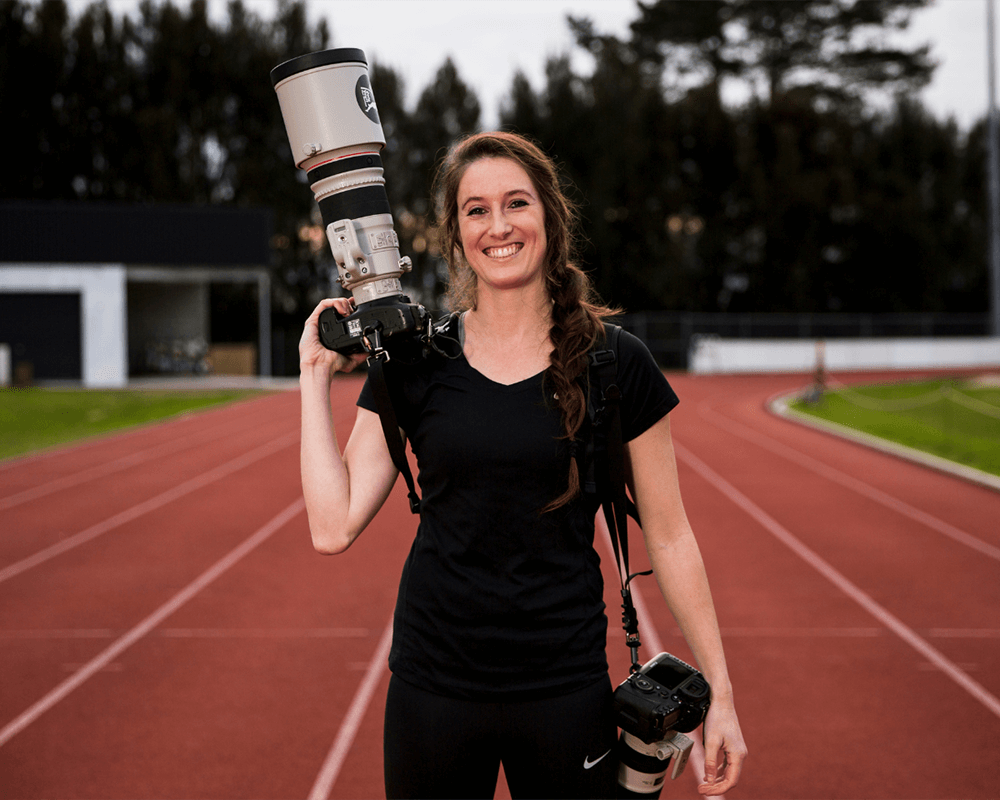 Women in sports photography Alisha Lovrich