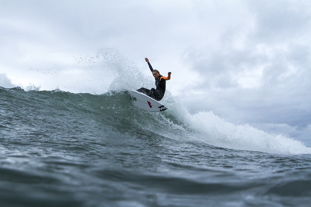 Image of surfer Macy Callaghan by Fran Miller