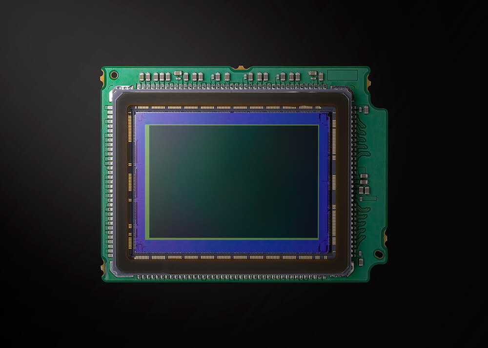 image of the CMOS sensor