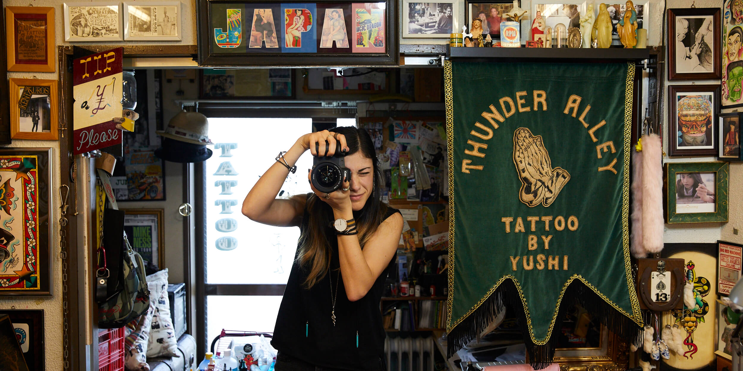 image of Maria Boyadgis with the EOS R